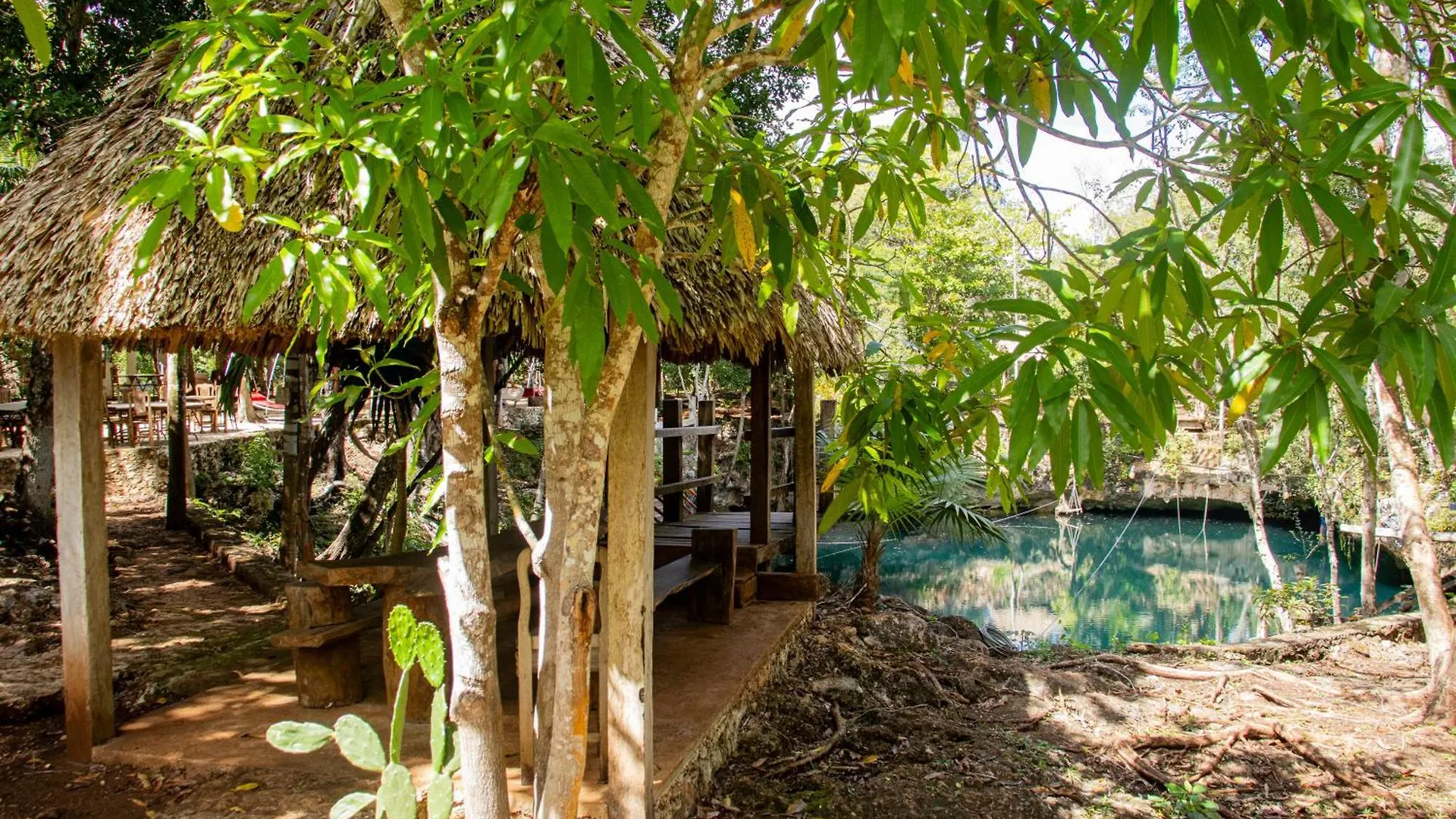 Cenote Popol Vuh Guest House Leona Vicario Mexico