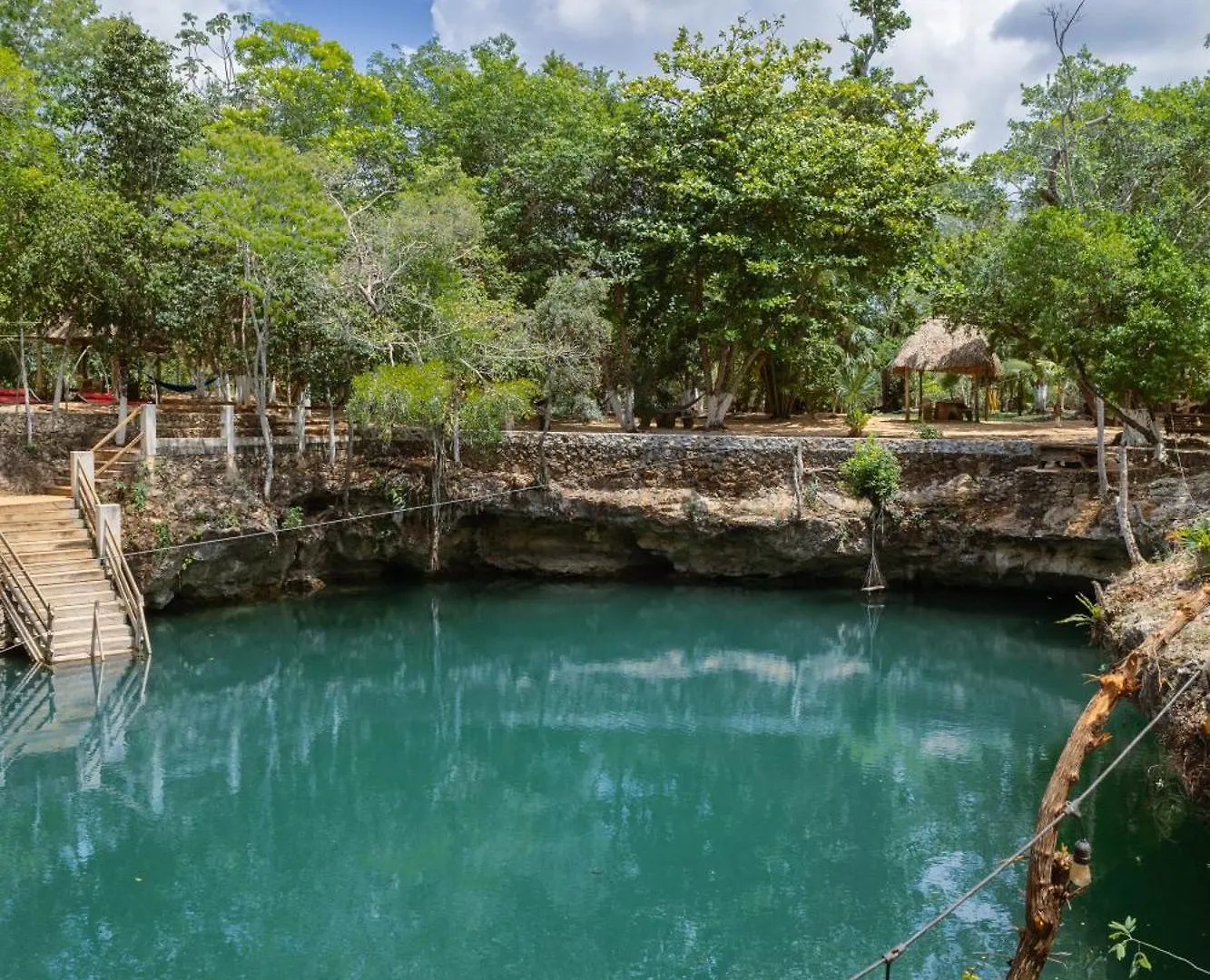 Летний дом Гостевой дом Cenote Popol Vuh Леона-Викарио Мексика